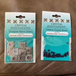 Crystal Innovations - Metal Sliders and Beads